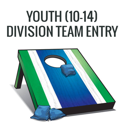 Cornhole Youth Division Team Entry (Pre-registration)